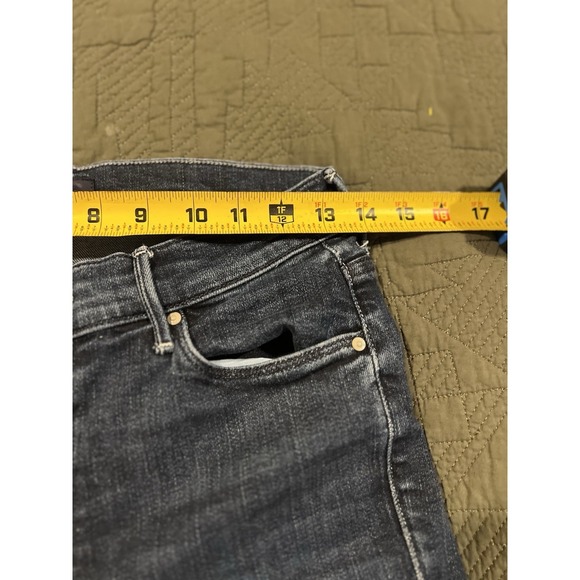 Mother Women's Blue Jeans The Mid Rise Dazzler Ankle Size 29 - Picture 5 of 13